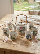 Service théière thé mugs