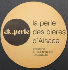 Sous-bock BIÈRE CK PERLE Noir
