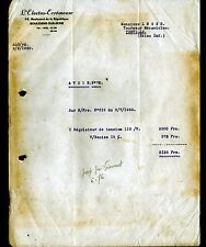 BOULOGNE-sur-SEINE (92) MATERIEL de LAITERIE "L'ECTRO-ECREMEUSE" en 1950