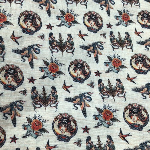 Asian Inspired Fabric Cotton