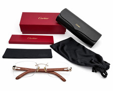 Luxury Vintage Cartier Bubinga