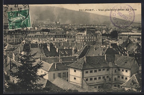 Cpa belfort vue générale - cpa,