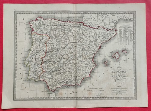 1842 carte géographie - 1842,