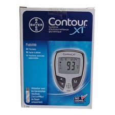 Original Bayer Contour XT Lecteur de Glycémie mg/dl diabete - NEW No Coding 