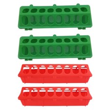  Mangeoires professionnelles pour pigeons, 4 pièces, mangeoires pour poulets