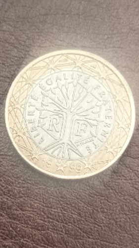 Pièce euro 1999 erreurs - euro,