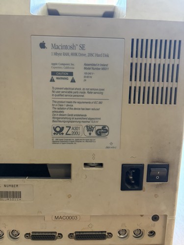 Apple macintosh m5011 - apple, –