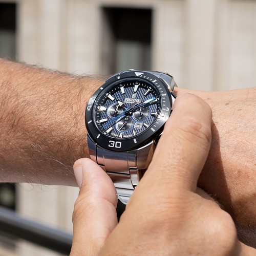 Montre homme festina acier - festina,