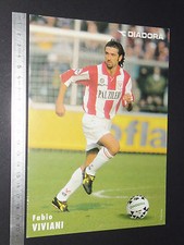 CALCIO FABIO VIVIANI VICENZA ITALIA 1994-1995 CARTE DIADORA FOOTBALL