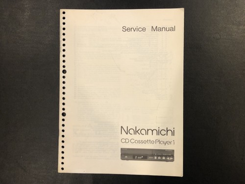 Nakamichi cassette player1 - nakamichi,