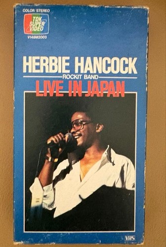 Vhs herbie hancock hifi - vhs,