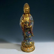 Statue Guanyin en Bronze