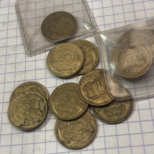 Pièce centimes morlon - pièce, de