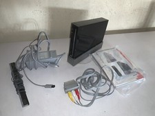 console wii noir câble et