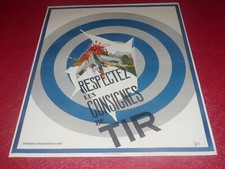 AVIATION AFFICHE ORIGINALE  /