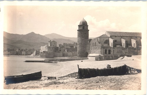 Collioure carte photo - collioure,