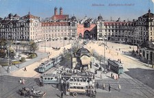 ALLEMAGNE MUNICH KARLSPLATZ RONDELL