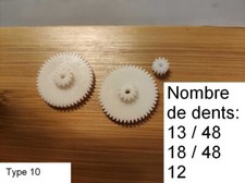 Mercedes W126 W463 W460 W461 engrenage pignon compteur VDO gear type 10