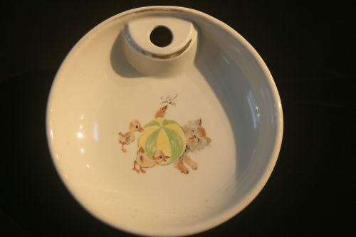 Assiette bouillie ancienne - bouillie,