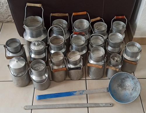 Pots lait louche - à, à