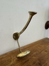 Ancienne patère Double art déco, en laiton Doré