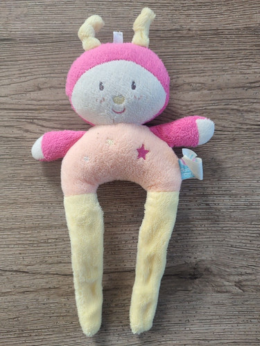 Hochet doudou insecte - hochet, rose