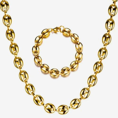 Parure chaine bracelet - et,