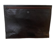 ANCIENNE SACOCHE PORTE DOCUMENT DE BUREAU MERCEDES AUTO VOITURE