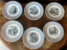 6 assiettes Boch Keramis-