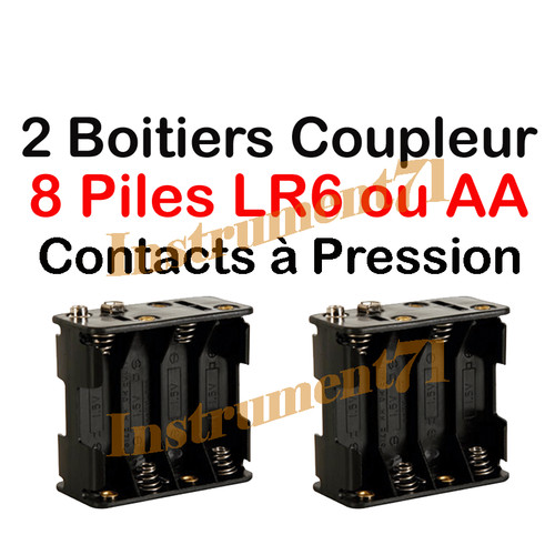 Boitiers coupleurs pour 8 - boitiers,