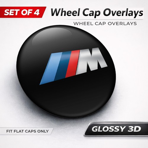 Bmw wheel hub caps sticker - bmw,