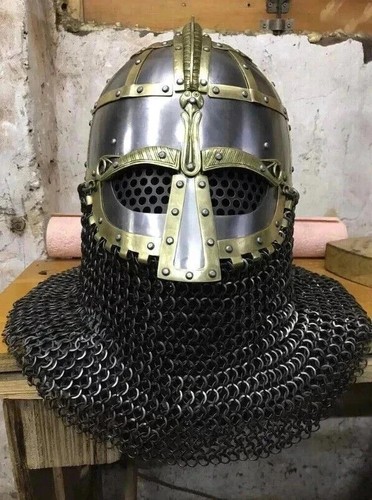 Casque médiéval vendel - médiéval,