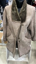 Manteau En Peau De Mouton Pour Femme Couleur Gris Taille 46 Cod. AE85