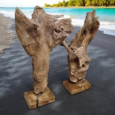 Sculpture En Bois De Racine De