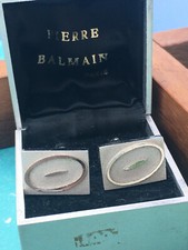 Boutons de Manchette Argentés