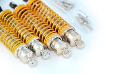 Traxxas Stampede VXL Aluminum Front & Rear Shocks (Yellow)