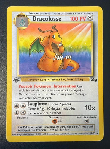Carte pokemon dracolosse - -,