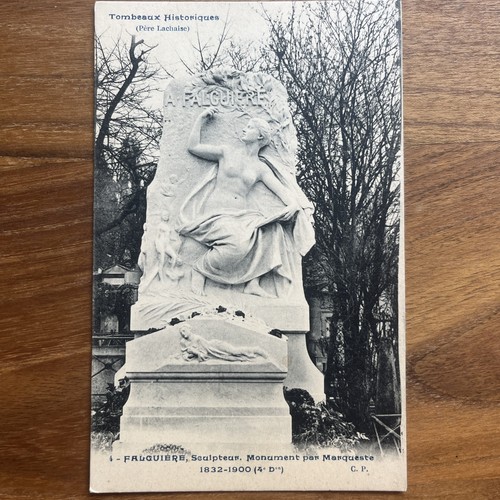 Cpa cimetiere pere lachaise - cpa,