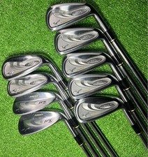 Ensemble de fers à repasser Mizuno JPX AD 4-9 + PW + FW + SW tige en acier...