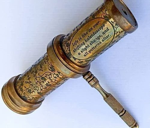 Kaléidoscope ancien laiton - ancien, en