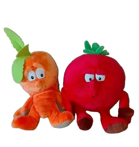 Peluche vitamines coop carotte - vitamines,