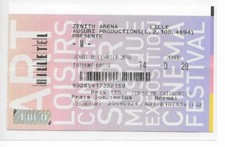 RARE / TICKET BILLET DE CONCERT - M MATHIEU CHEDID LIVE A LILLE ( FRANCE ) 2010
