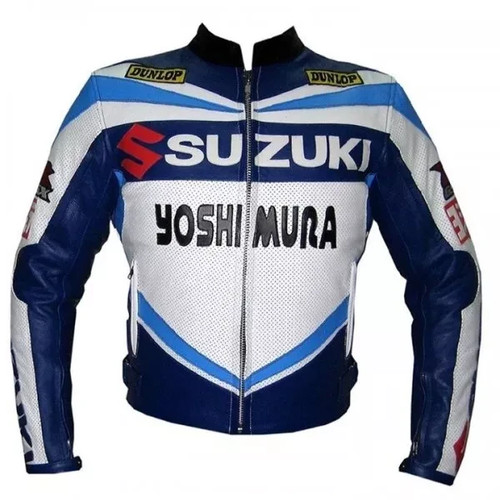 Suzuki cuir blouson - , hommes
