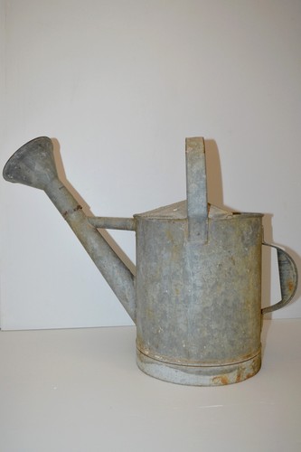 Ancien arrosoir zinc avec - en,