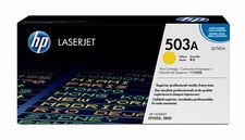 HP Cartouche de toner 1 x jaune 6000 pages 503A Q7582A