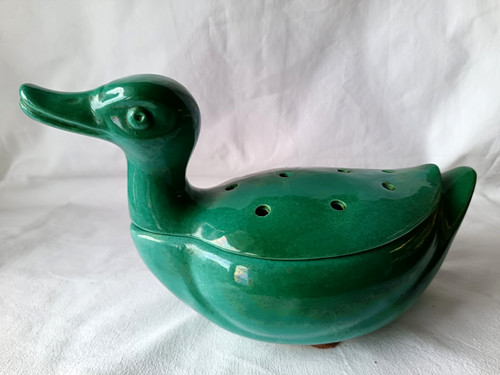 Vase pique fleurs - vase, canard