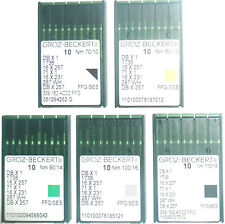 Groz-Beckert Machine à Coudre Industrielle Bille Aiguilles DB1 1738 16X231, X10