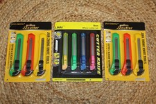 Lot de 10 cutters lames cran