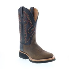 Jama Old West 1643L santiague pour femmes en cuir brown