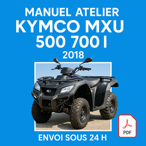 Manuel atelier kymco mxu 500 - atelier,